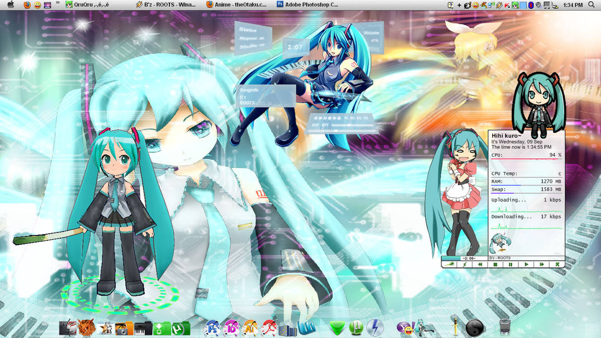 Hatsune Miku by battousai12 on DeviantArt