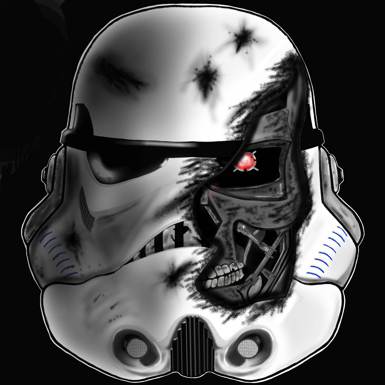 battle damaged stormtrooper by BaillieJD83 on DeviantArt