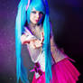 Hatsune Miku Galaxy Cosplay by Kelly Hill Tone