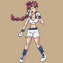 Pokemon boxing girl Chloe