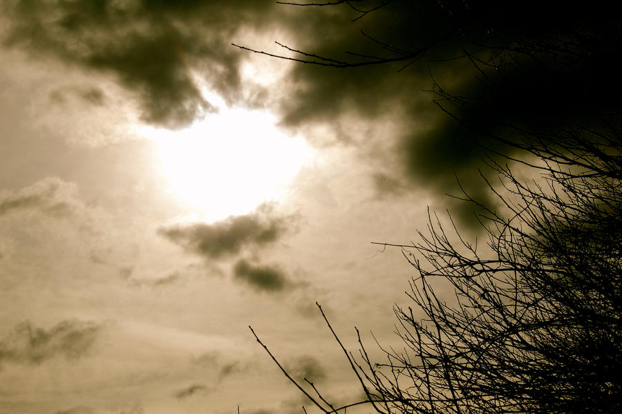 sepia sky by cranemann33 on DeviantArt
