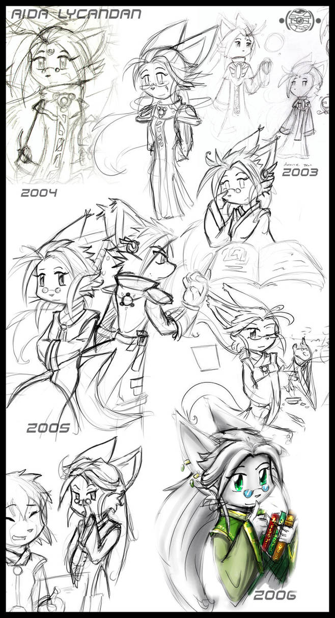 Character Design - Aida by chemb0t