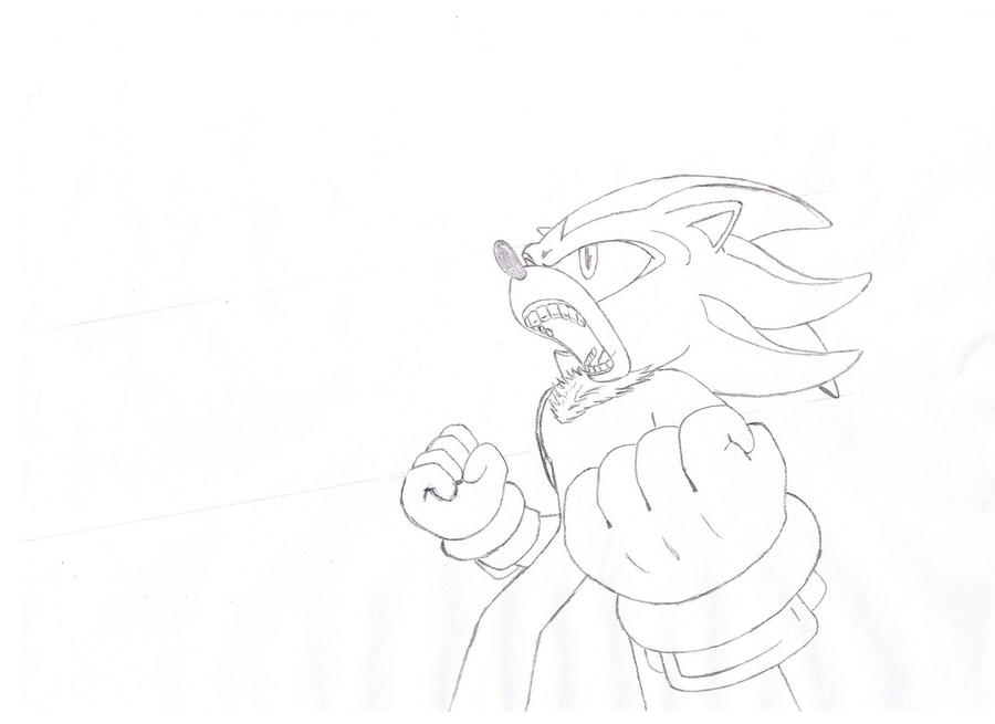 Sketch: Angry Shadow by CollabProductions on DeviantArt