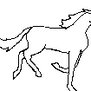 Running horse animation