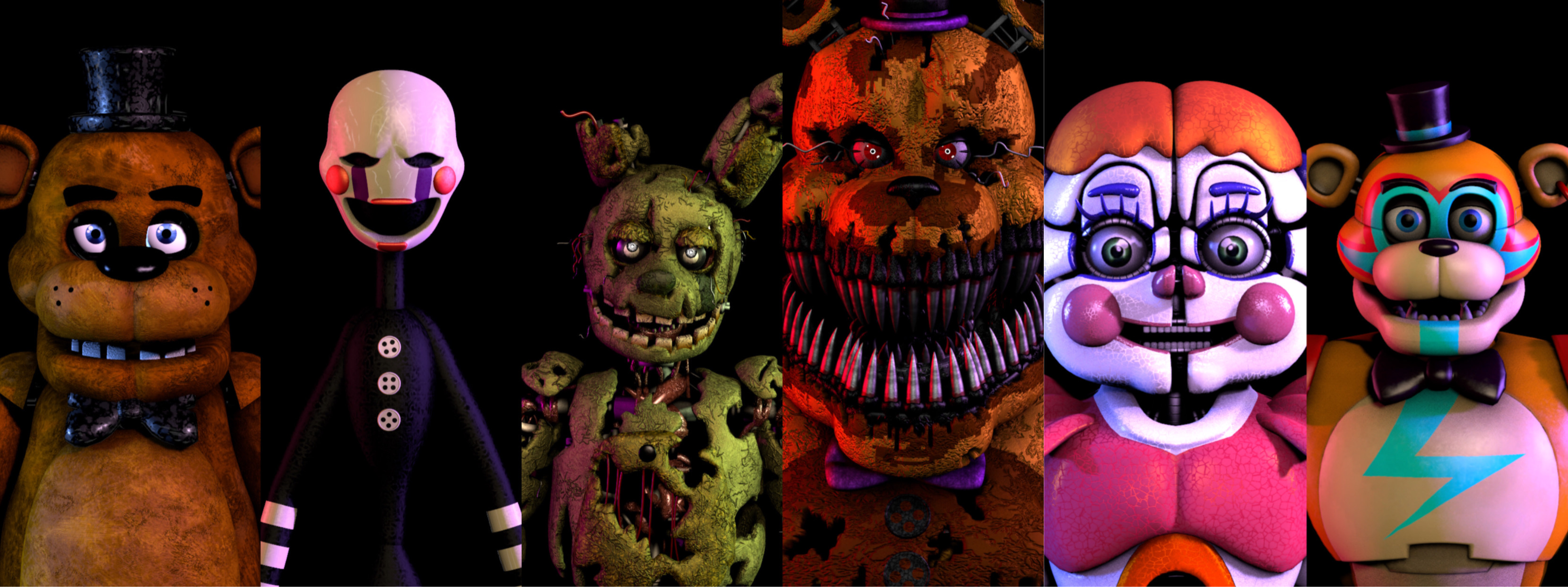 SFM FNAF] Five Nights at Freddy's 1 Song by TheLivingTombstone 