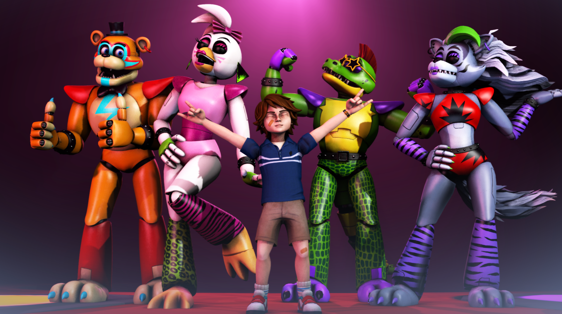 Gregory And His Animatronic Family