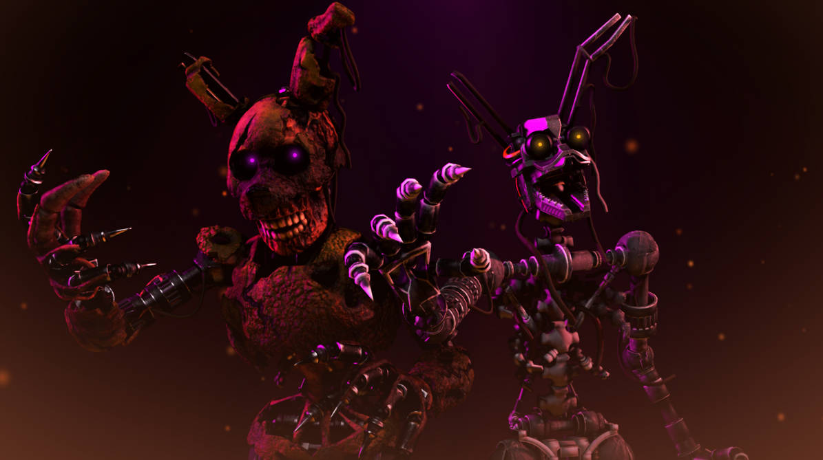The Mimic Over Burntrap [Five Nights at Freddy's Security Breach