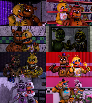 All Freddy x Chica