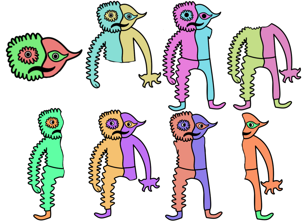 Exp Jesters The Experiment Jesters (Depiction) | Edit by PamKunggSFM on DeviantArt