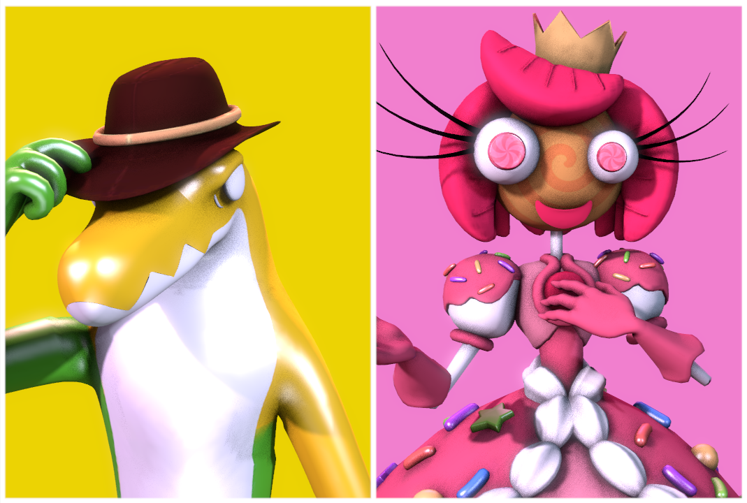 TADC Gummigoo And Princess Loolilalu Mugshots By PamKunggSFM On tadc-gummigoo-and-princess-loolilalu-mugshots-by-pamkunggsfm-on