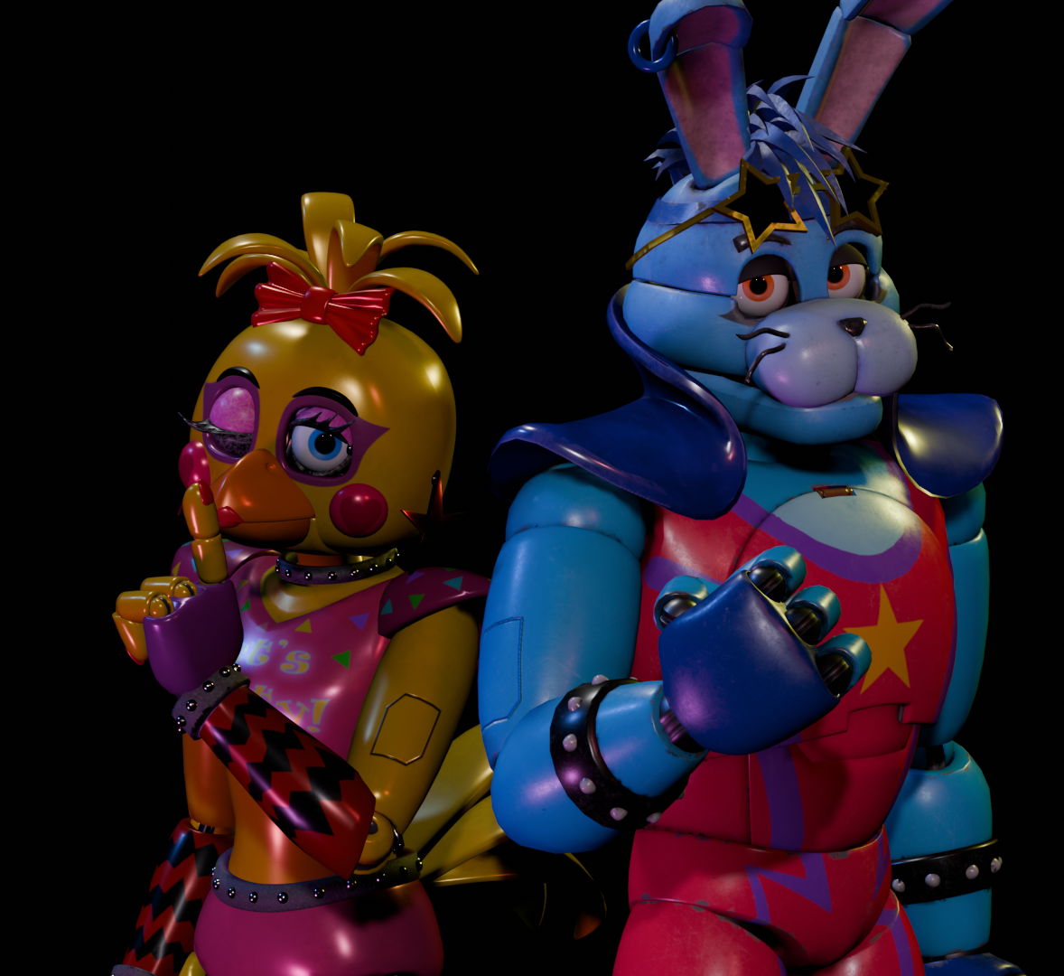 Glamrock Bonnie And Glamrock Toy Chica By PamKunggSFM On DeviantArt glamrock-bonnie-and-glamrock-toy-chica-by-pamkunggsfm-on-deviantart