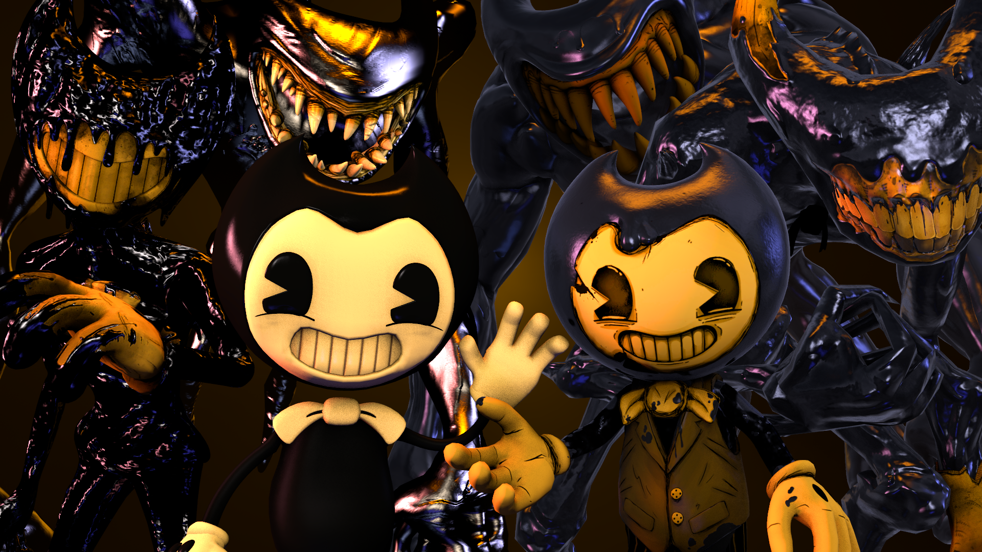Inkbendy The Ink Demon (Bendy) by PamKunggSFM on DeviantArt