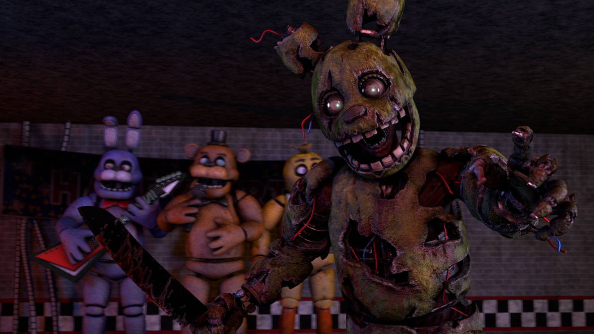 Novel Springtrap The Animatronic (Springtrap) by PamKunggSFM on DeviantArt