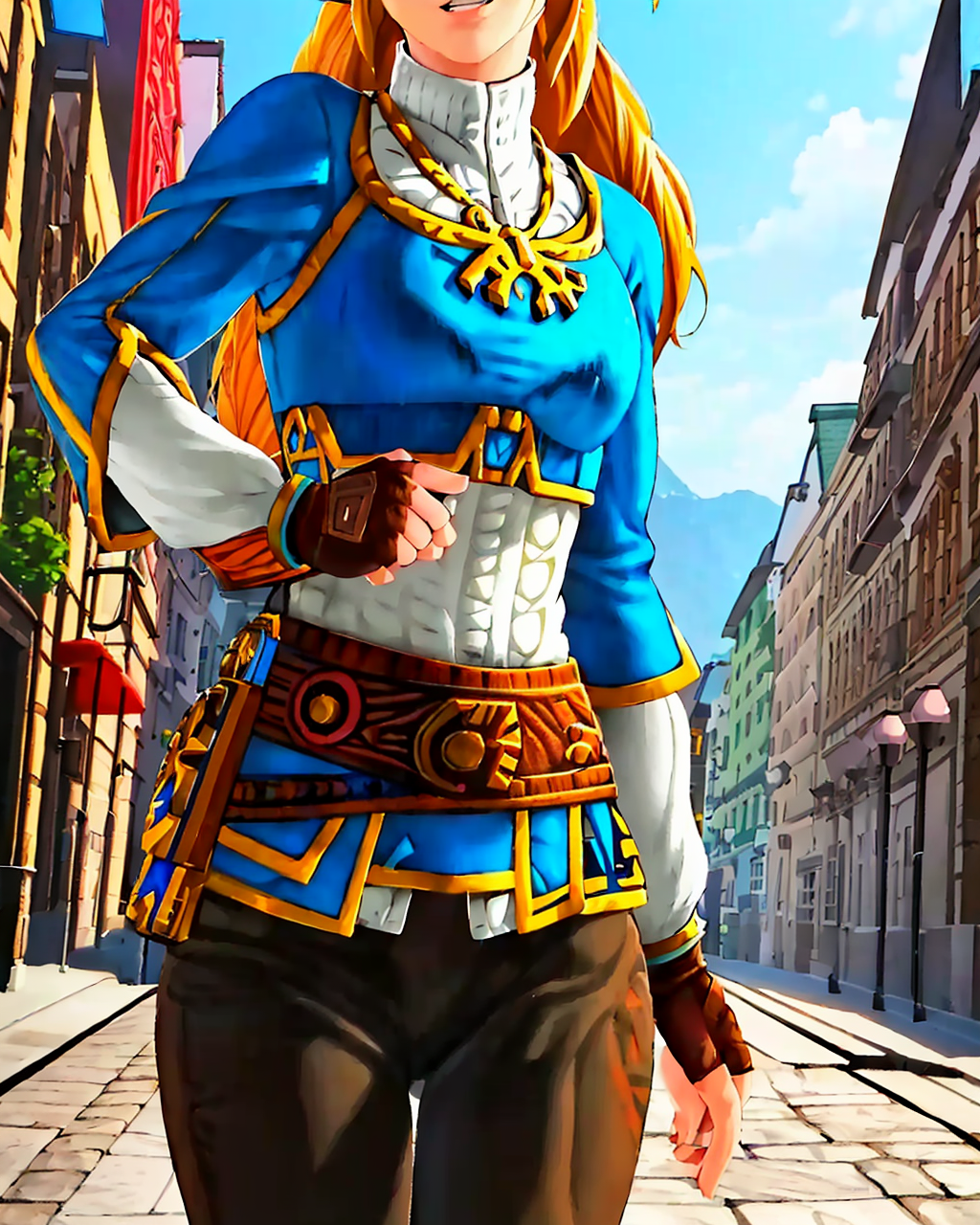 Midriff Princess Princess Zelda Midriff Shot (BOTW) by ZoneOfEndless on DeviantArt