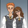 Ron and Hermione -- A Portrait