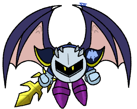 Meta Knight by FluffyKitty3 on DeviantArt