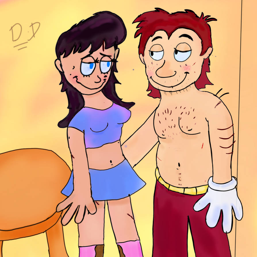 Jaquilen Rocks Jacqueline and Stimpy humanization by patyrocks2002 on DeviantArt