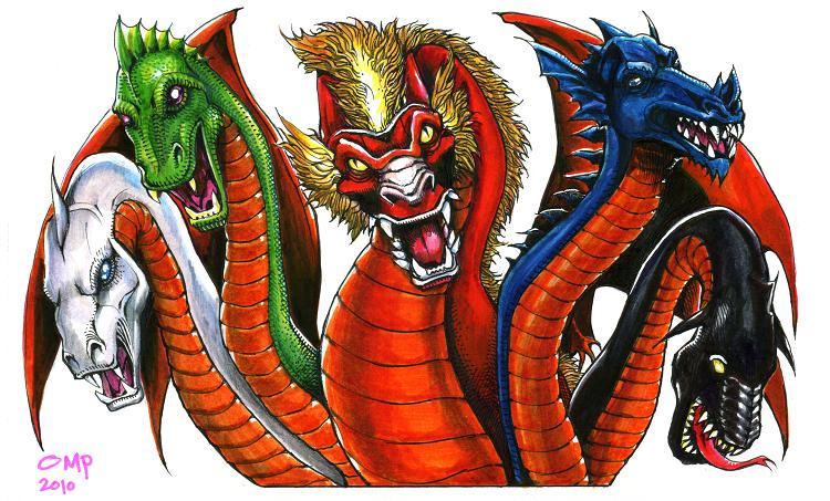 Timut Creature Tiamat by olybear on DeviantArt