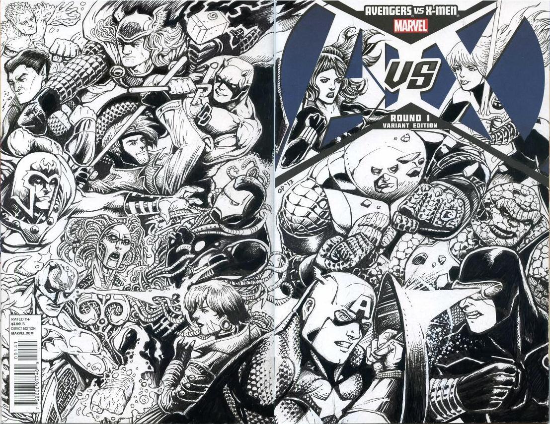 Avengers Vs. X-Men Cover