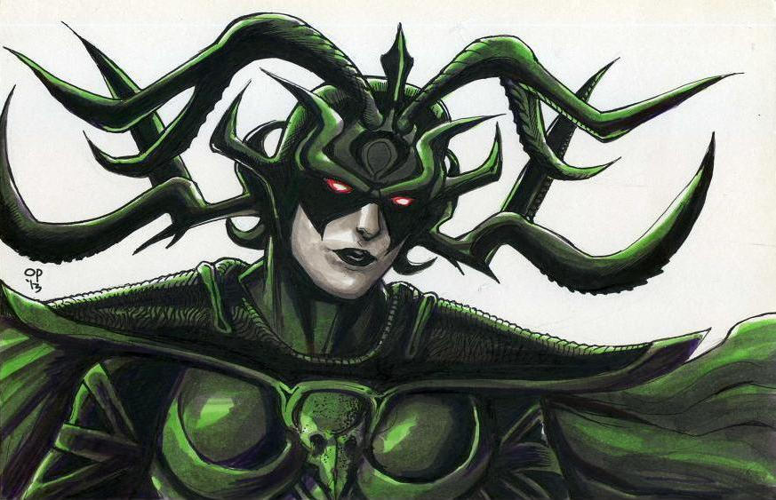 Hela by olybear on DeviantArt