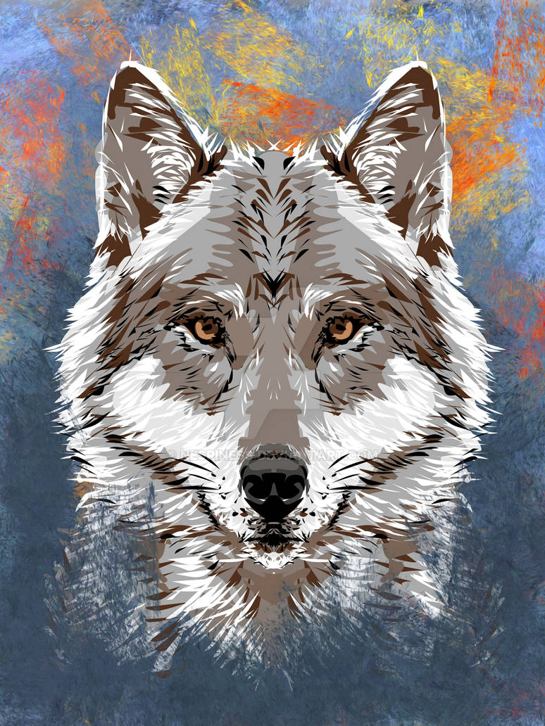 Wolf by Nesriness on DeviantArt