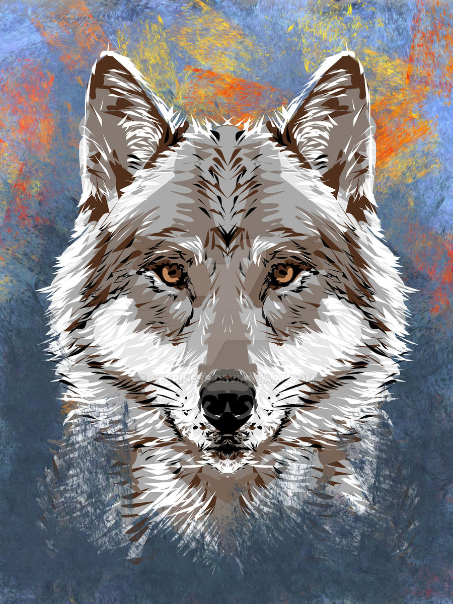 Wolf by Nesriness on DeviantArt