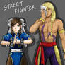 Street Fighter/Ace Attorney cosplay