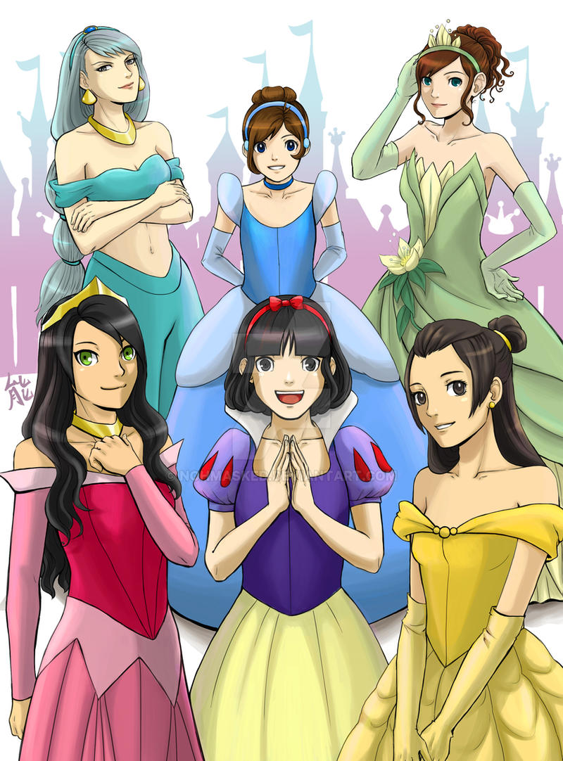 Disney Princess x AA/DGS by NohMasked on DeviantArt