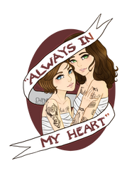 Always In My Heart // Fem!Larry