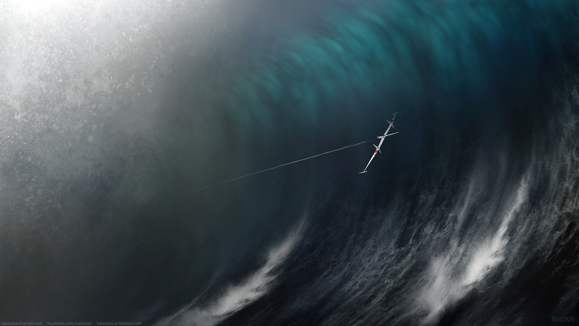 Wave Skimmer by Balaskas