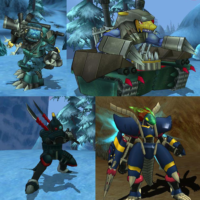 GDMO Showcase: Diien, Commandramon Line by Ryu-Ikimono-Saraibre on ...