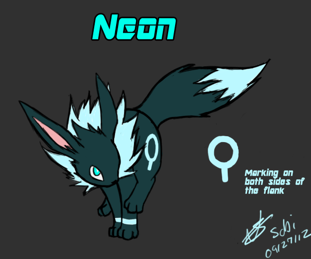 Eevee Party Entry: Neon