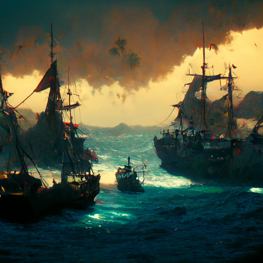 Sloop Pirata Pirates: Sloop stuck between Alliance. by Shillianth on DeviantArt