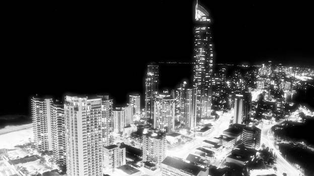 Surfers Paradise By Infrared