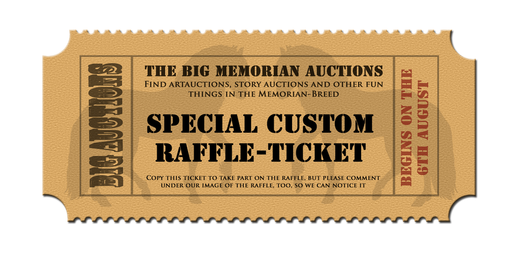 In Memory Raffle Ticket Special Custom Raffle Ticket by Newt471 on DeviantArt