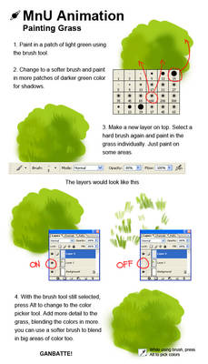 MnU Animation Painting Grass