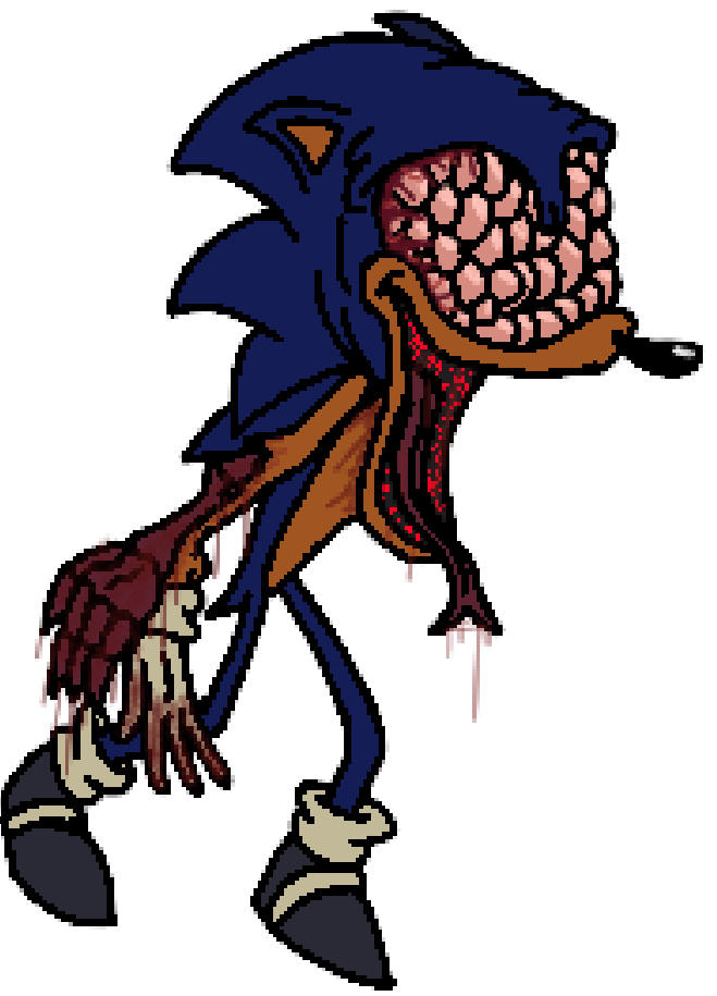 Sonic.EXE Retake by Gingersnoot on DeviantArt