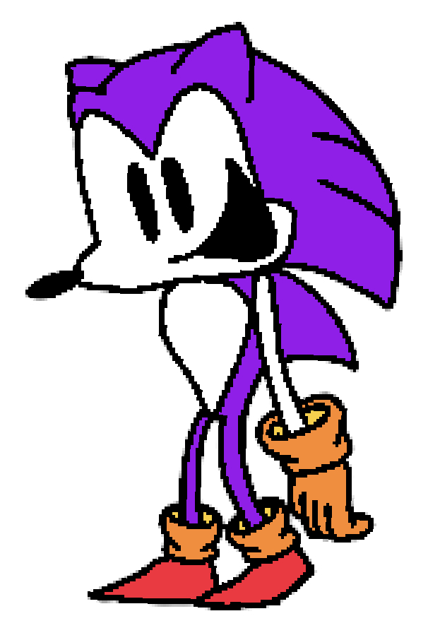 Darkspine Sonic Drawing by SonicTheWerehog321 on DeviantArt