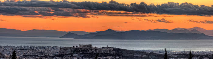 Athens panorama