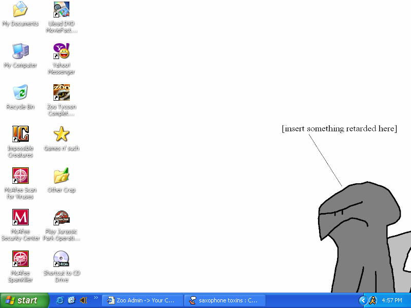 CDZ's crappy desktop