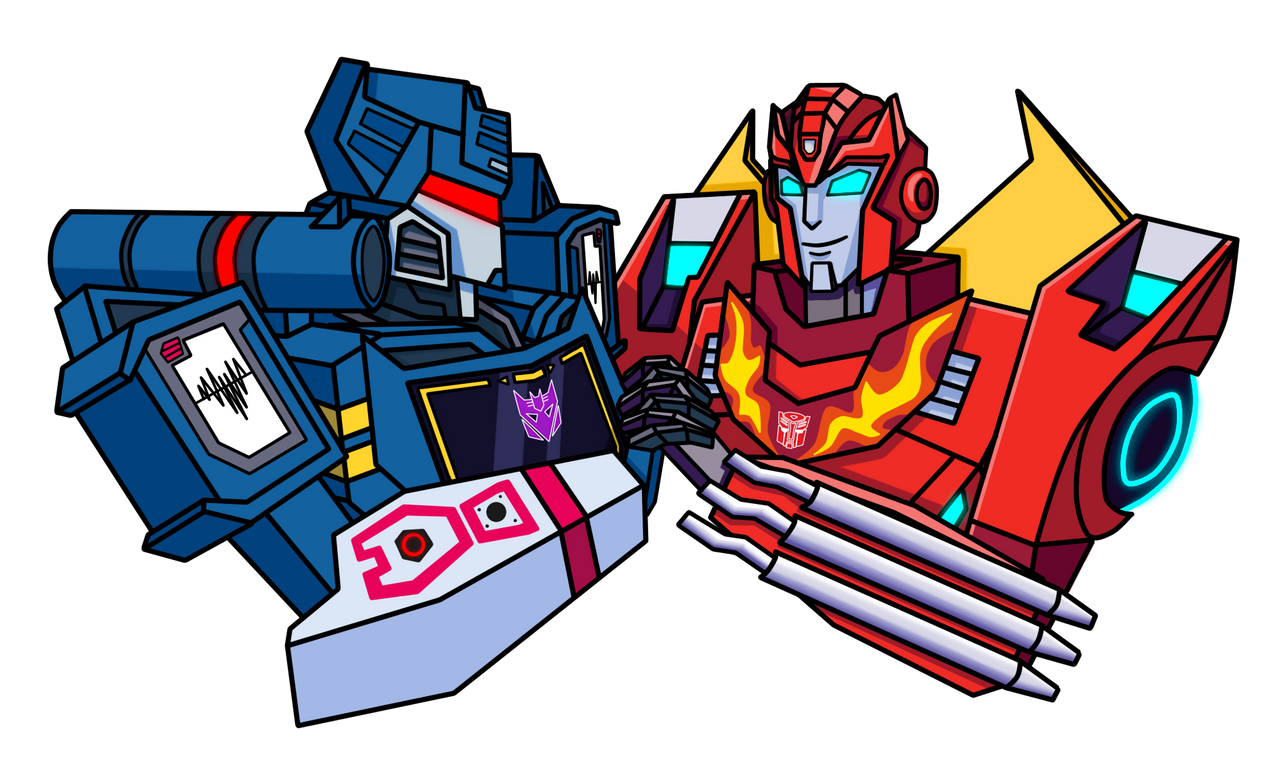 Cyberverse: Soundwave x Hot Rod by kst-art on DeviantArt