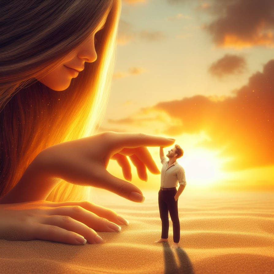 Mini Handshake Miniature handshake by GiantessArtist on DeviantArt