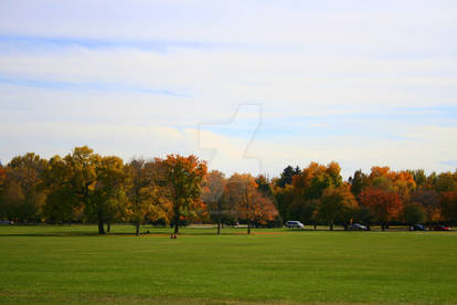 Cheeseman Park in Autumn