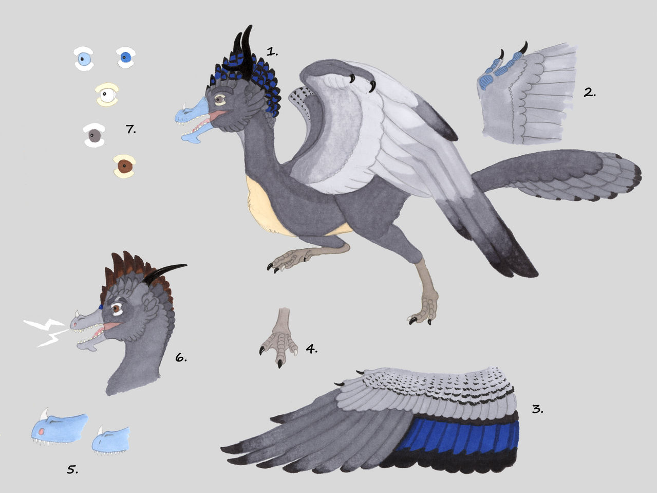 Electric Snouts and Chin Nubbins: Plumed Drake