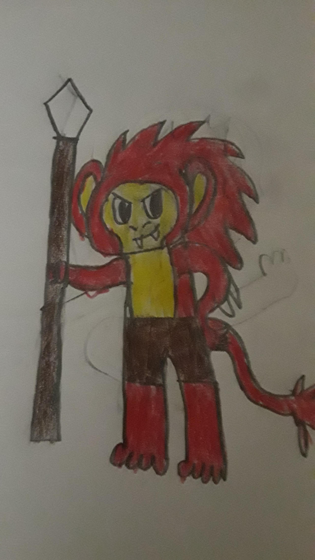 Monkey Warrior by CartyCartoons on DeviantArt