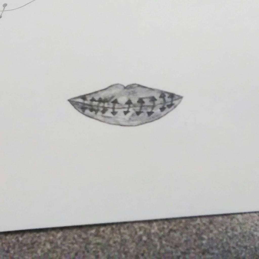Sticked Lips Stitched lips by nightcorefox on DeviantArt