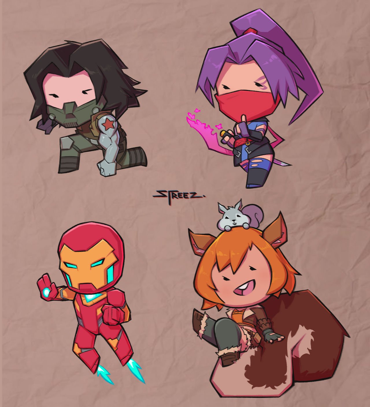 Rivals DPS Chibis By Streez1 On DeviantArt rivals-dps-chibis-by-streez1-on-deviantart