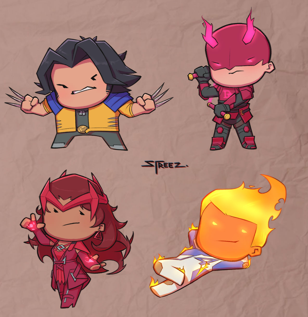 Rivals DPS Chibis 5