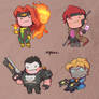 Rivals Chibis DPS + Gambit