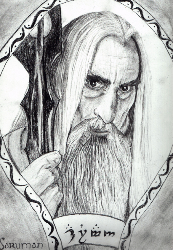 Charcoal Saruman